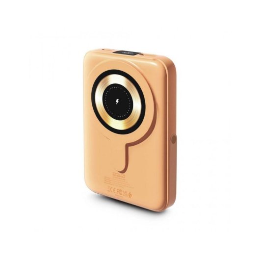 Externer Akku Urban Factory Magnee Power 10000 mAh Kabelloser Ladeadapter Aprikose