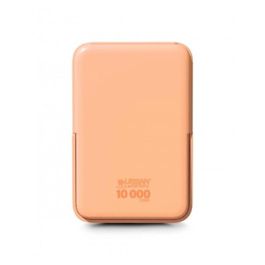 Externer Akku Urban Factory Magnee Power 10000 mAh Kabelloser Ladeadapter Aprikose