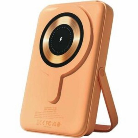 Externer Akku Urban Factory Magnee Power 10000 mAh Kabelloser Ladeadapter Aprikose