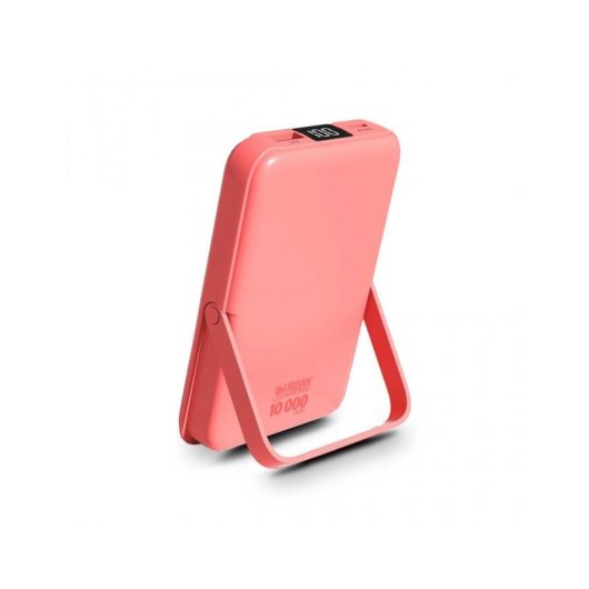 Externe Batterie Urban Factory Magnee Power 10000 mAh Kabelloser Ladeadapter Coral