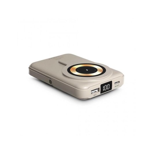 Externer Akku Urban Factory Magnee Power 10000 mAh Kabelloser Ladeadapter Sand