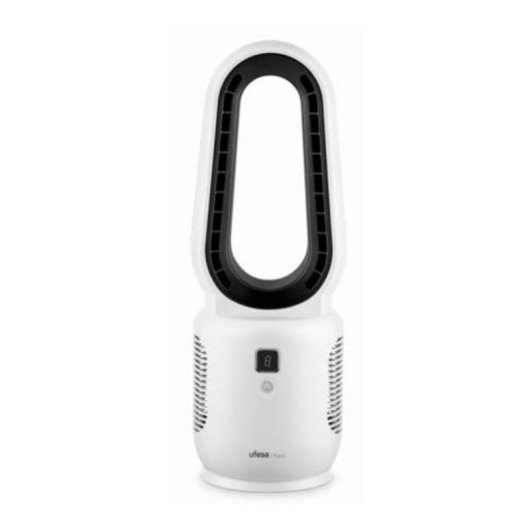 Coluna de Ar de Sobremesa Ufesa 10W 3 Velocidades Bateria Recarregável LED USB Tipo C
