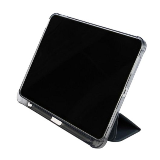 Capa Folio Tucano para iPad Pro 11 M4, TPU cinzento, resistente a impactos