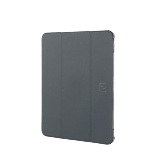 Capa Folio Tucano para iPad Pro 11 M4, TPU cinzento, resistente a impactos