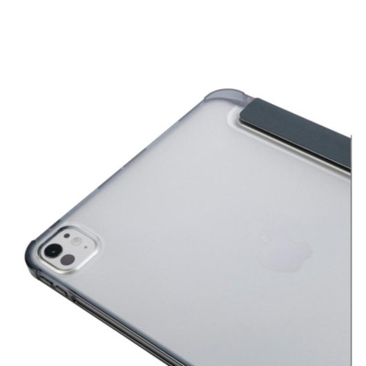 Capa Folio Tucano para iPad Pro 11 M4, TPU cinzento, resistente a impactos