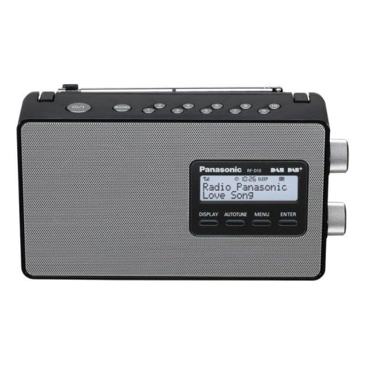 Radio Personale Panasonic RF-D10 Digital DAB+ FM 2W Nero