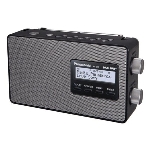 Radio Personal Panasonic RF-D10 Digital DAB+ FM 2W Negro
