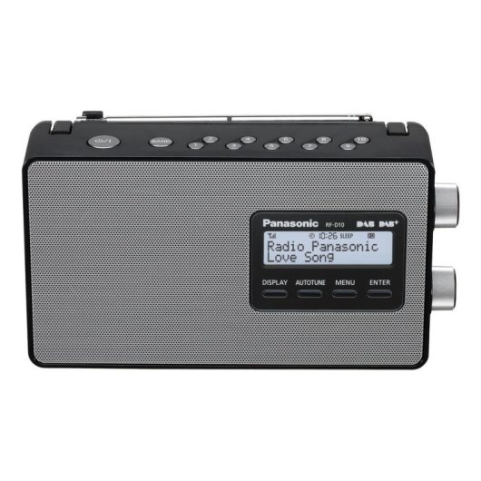 Radio Personale Panasonic RF-D10 Digital DAB+ FM 2W Nero