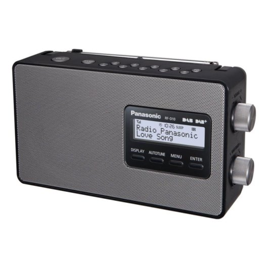 Radio Personale Panasonic RF-D10 Digital DAB+ FM 2W Nero
