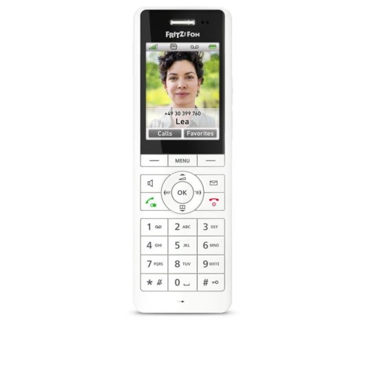 Teléfono DECT Fritz!Fon X6 Blanco Terminal Inalámbrico Altavoz