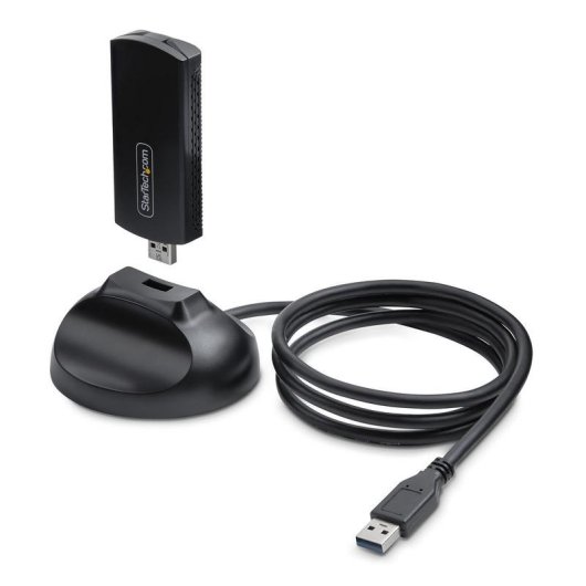 Netzwerkkarte Startech USB Wi-Fi 6E Triband 2402 Mbps Klappantenne