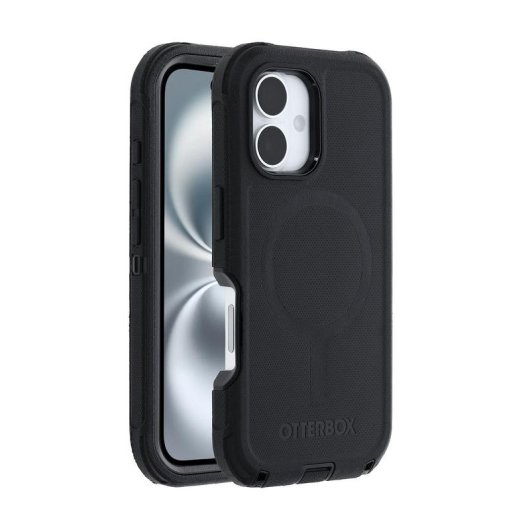 Capa OtterBox Defender Series Policarbonato Preto Antichoque para iPhone 16