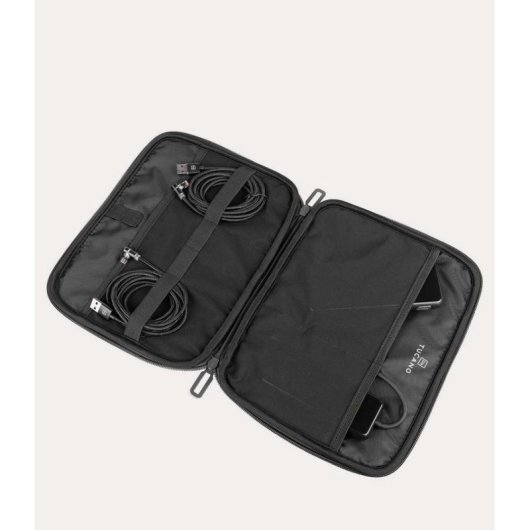 Estuche organizador de cabos Tucano BFMCO-BK Plástico Preto