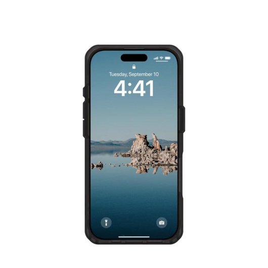 Funda pour mobile UAG Plyo Cover TPU Noir et Bronze compatible iPhone 16 Pro