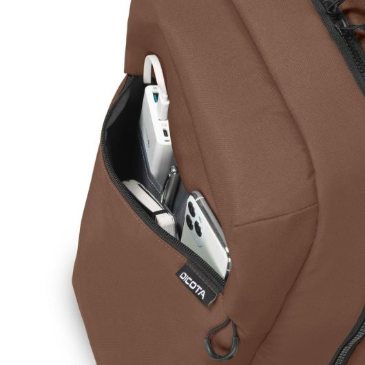 Zaino Dicota Commuter 16" Poliestere Marrone