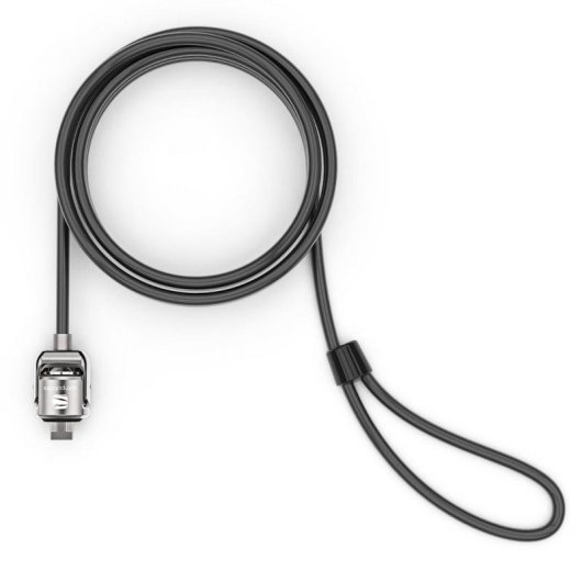 Cable antivol Compulocks CL15 Clé ronde Noir Argent