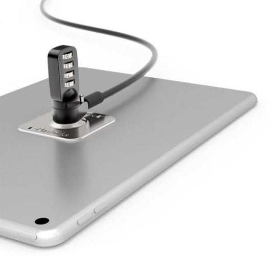 Cavo antifurto Compulocks per tablet con serratura a combinazione 3M argento