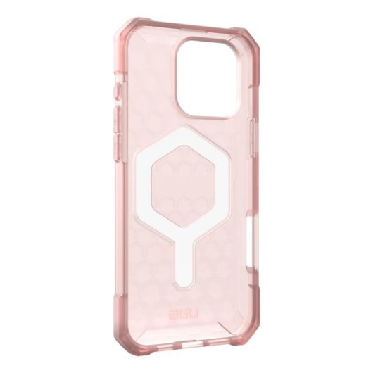 Funda pour mobile UAG Essential Armor Cover Rose résistante pour iPhone 16 Pro Max