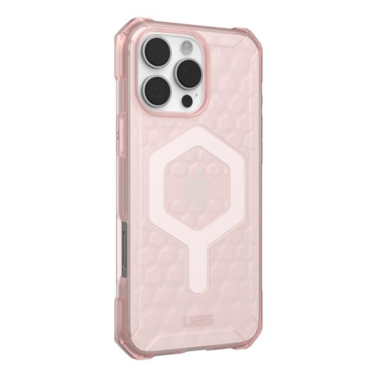 Funda pour mobile UAG Essential Armor Cover Rose résistante pour iPhone 16 Pro Max