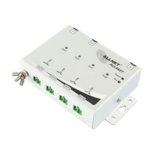 Relé Blanco Allnet ALL4427 250 V 10 A Control eléctrico fiable