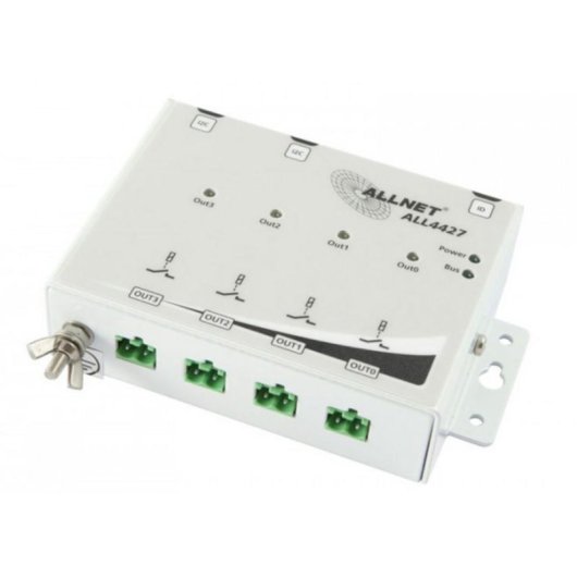 Relé Blanco Allnet ALL4427 250 V 10 A Control eléctrico fiable