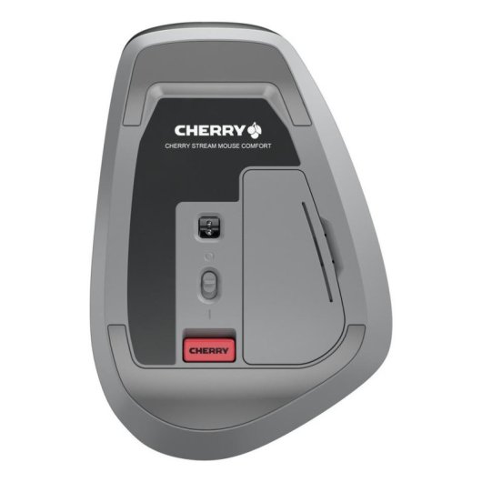 Ratón Cherry JW-8550-2 RF wireless 4000 DPI Nero Grigio ergonomico