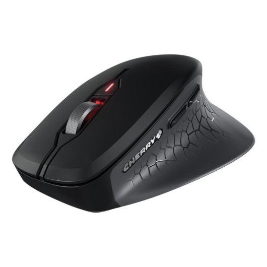 Ratón Cherry JW-8550-2 RF wireless 4000 DPI Nero Grigio ergonomico