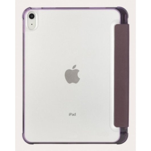 Funda Tucano Satin Folio para iPad 10.9" 10th gen 2022 Púrpura Transparente