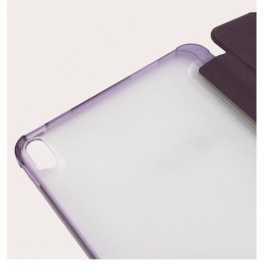 Funda Tucano Satin Folio para iPad 10.9" 10th gen 2022 Púrpura Transparente