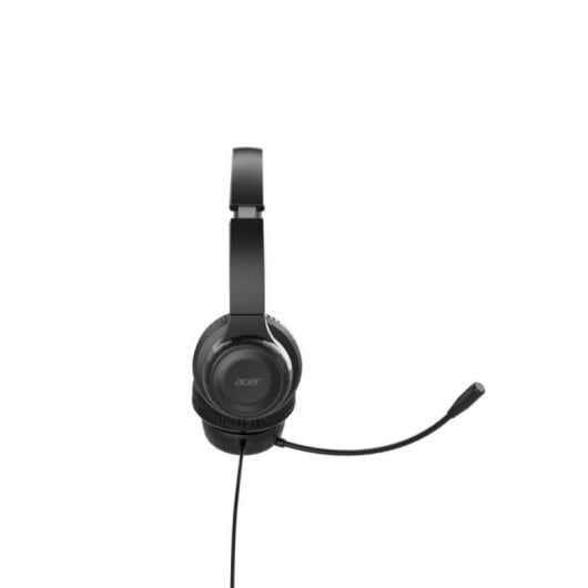 Auriculares Acer AHW154 con cable USB y jack 3,5 mm para oficina y call center negros