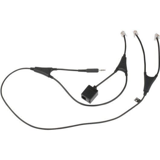 Auriculares Jabra Link 14201-09 sem fios com descolgador mecânico EHS para telefones Alcatel
