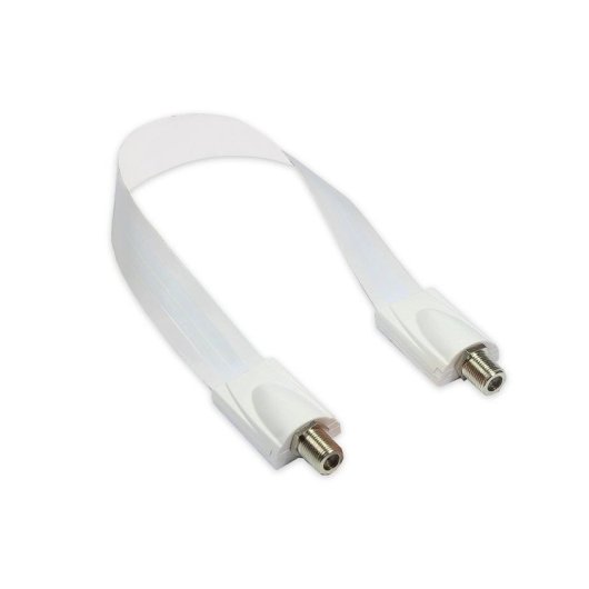 Cable Coaxial Alcasa SAT F 32 m Conectores F Blanco