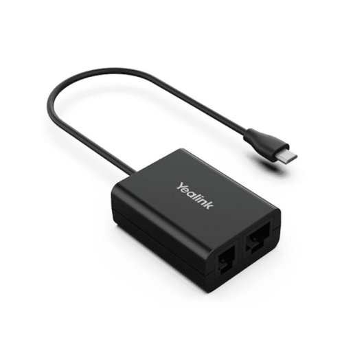 Auriculares Yealink EHS60 Adaptador de interfaz con conexión RJ45 y USB Micro-USB Negro
