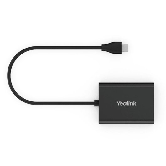 Auriculares Yealink EHS60 Adaptador de interfaz con conexión RJ45 y USB Micro-USB Negro