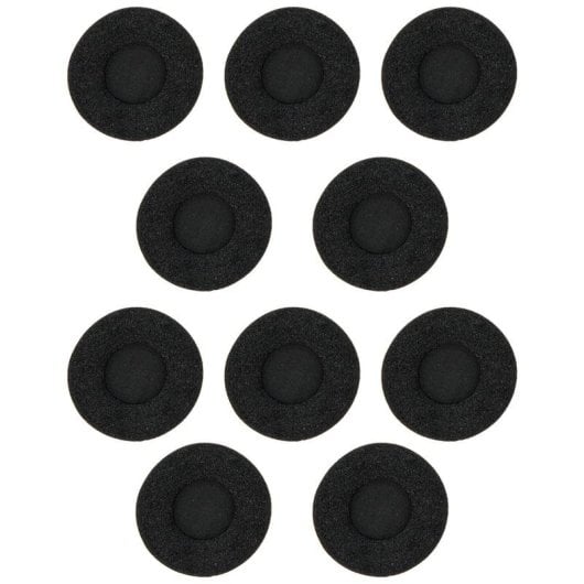 Jabra Biz 2300 Schaumstoff-Ohrpolster schwarz 10er Pack professionell