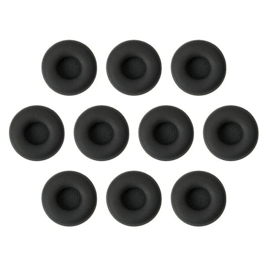 Auriculares Jabra Biz 2400 II almofadas couro sintético tamanho S preto pack 10