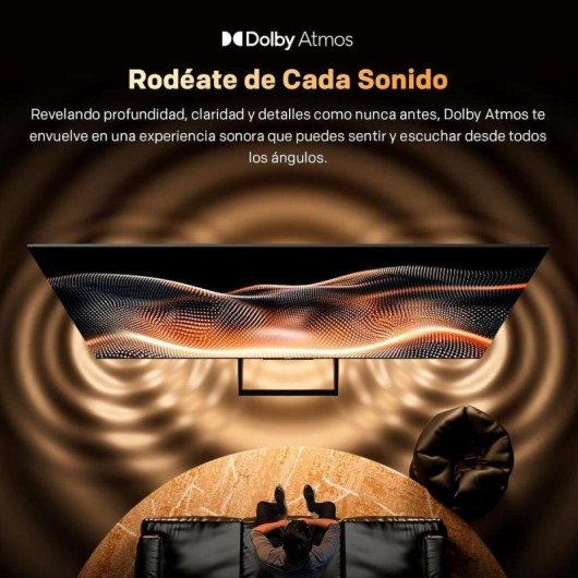 TV Metz QLED 43MQF7500Z 43" 4K UltraHD 120Hz Smart TV Google TV HDR10+ Dolby Vision