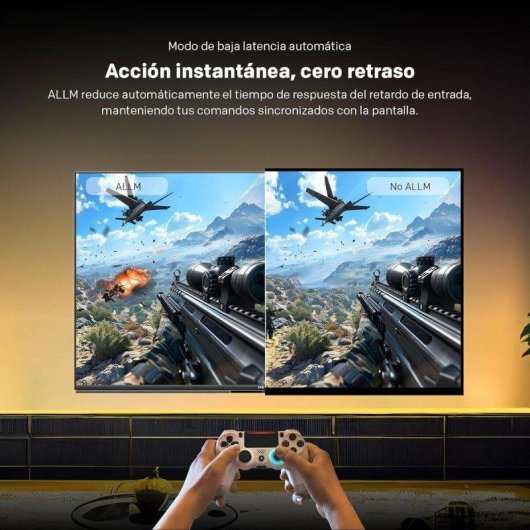 TV Metz QD Mini LED 65MNE8000Z 65" 4K UltraHD 144Hz Smart TV Google TV Dolby Vision