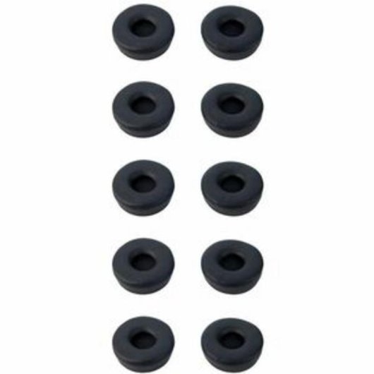 Auriculares Jabra Engage 65/75 con almohadillas de similipiel negras para uso profesional