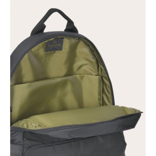 Mochila Tucano rPET para MacBook Pro 16" y Portátil 15.6" Negro, ligera