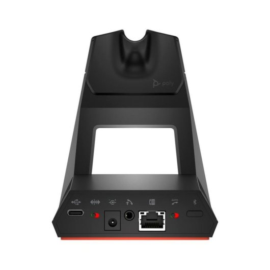 Auriculares HP Poly Voyager Office Base-M para 4300/Legend 50/Focus 2 con carga y conectividad múltiple