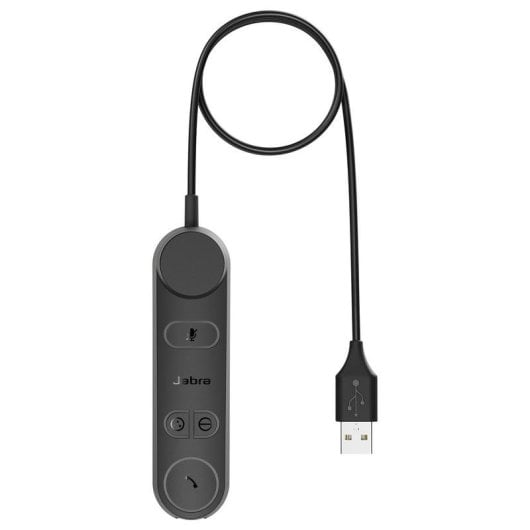 Auricolari Jabra Engage 50 II con cavo USB-A per comunicazioni unificate, nero