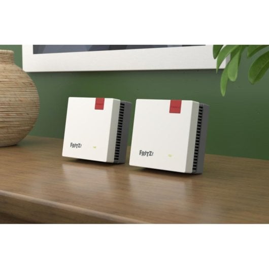 WiFi Mesh Fritz 2 Nós 1733 Mbps Cobertura Ampla Configuração Fácil