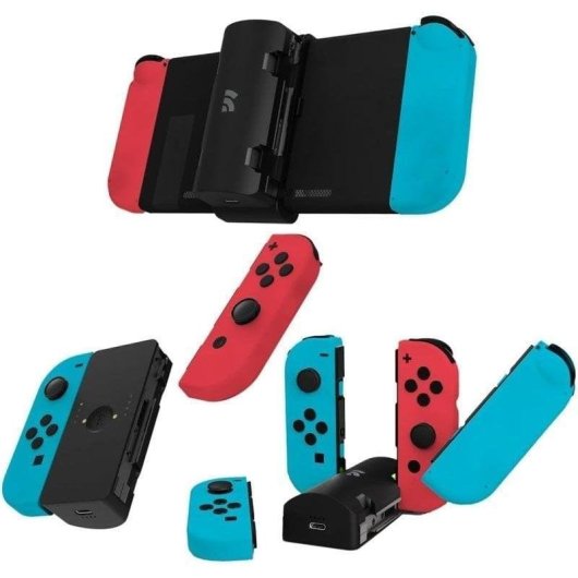 Externe Batterie 3-in-1 Remotto Enerjoy Go für Nintendo Switch & OLED