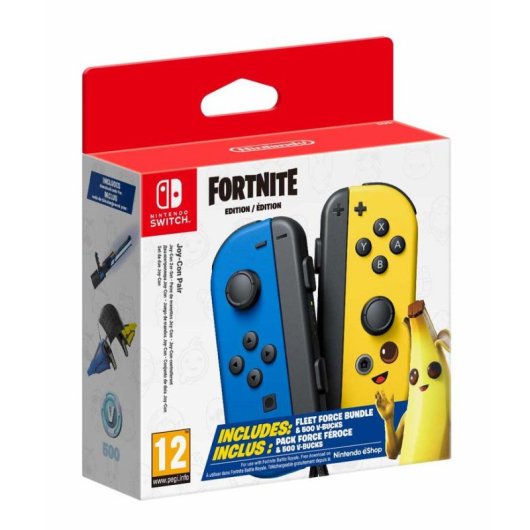 Gamepad Nintendo Switch Joy-Con L/R Fortnite Fleet Force Bundle