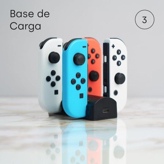 Externe Batterie 3-in-1 Remotto Enerjoy Go für Nintendo Switch & OLED