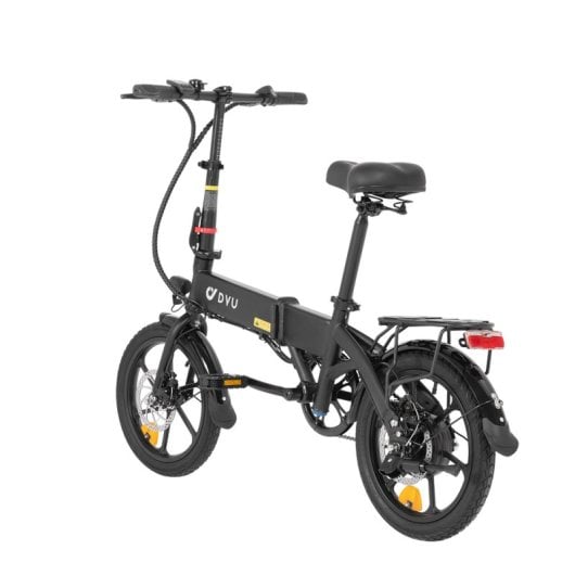 Bicicleta Eléctrica Dyu A1f Pro Adulto 250w Motor 36v7.5ah Batería 16 Pulgadas Neumático Bicicleta Eléctrica Plegable
