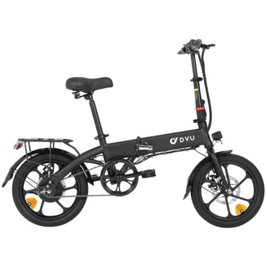 Bicicleta Eléctrica Dyu A1f Pro Adulto 250w Motor 36v7.5ah Batería 16 Pulgadas Neumático Bicicleta Eléctrica Plegable