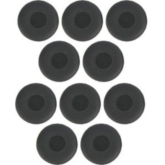 Auriculares Jabra Evolve 20/30/40/65 almohadillas Leatherette tamaño L, pack 10 unidades
