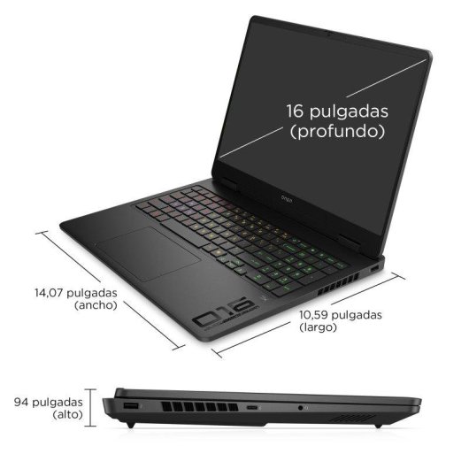 Portátil HP OMEN Gaming 16-am0030ns 16" Intel Core Ultra 7 255H 32GB 1TB SSD RTX 5060 FreeDOS
